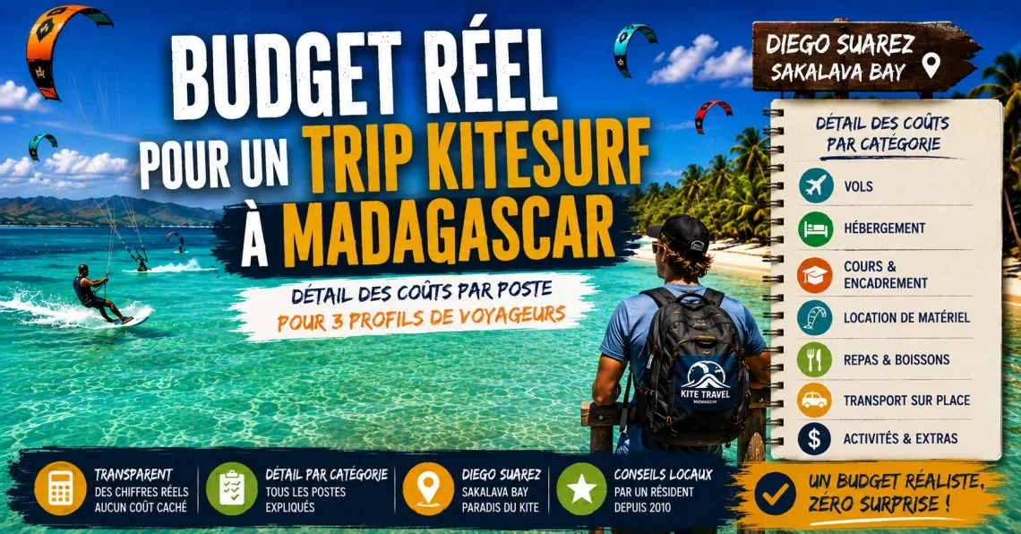 Budget réel pour un trip kitesurf à Madagascar